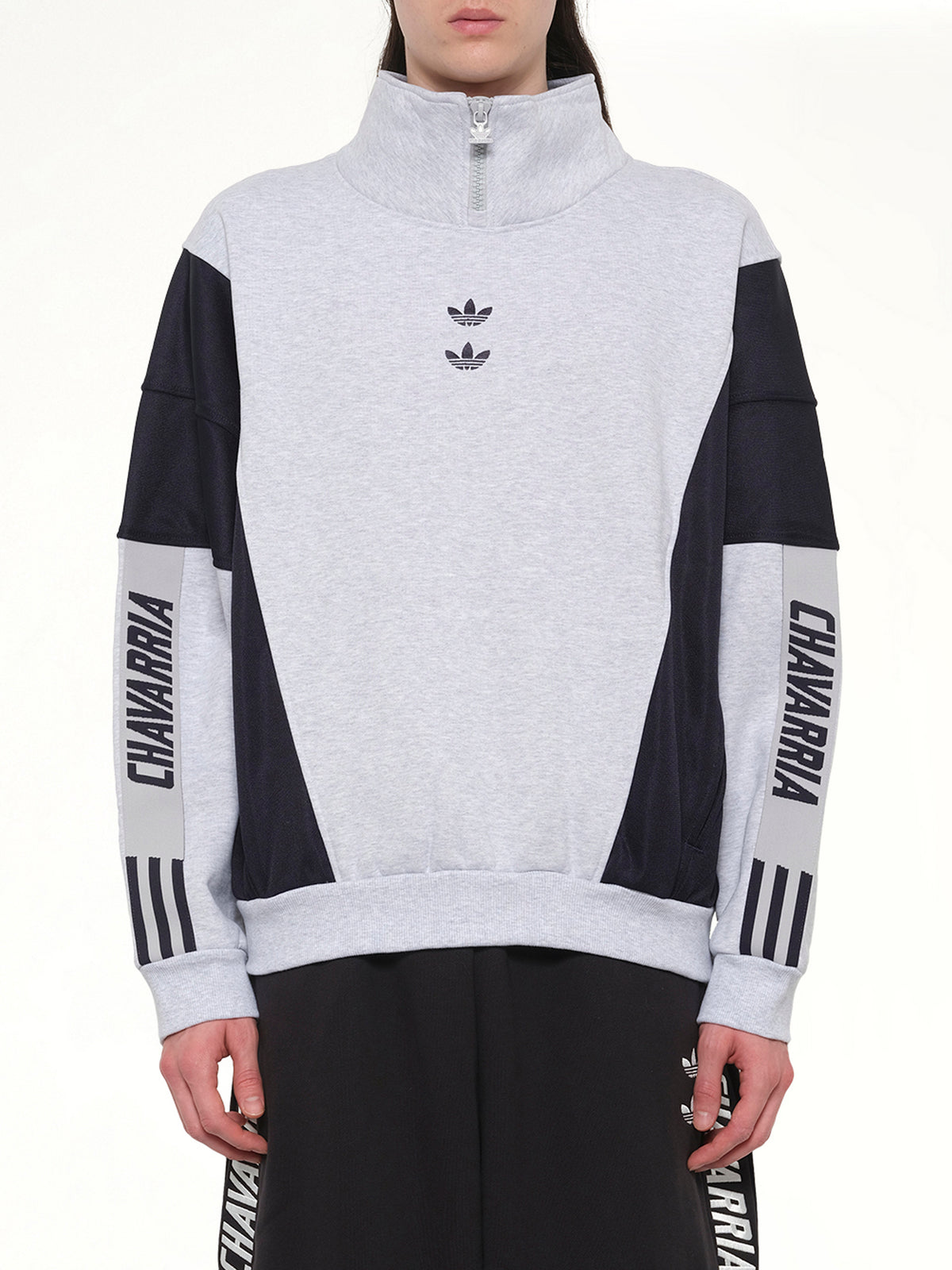 Adidas x WC Watsonville Sweatshirt in Light Grey