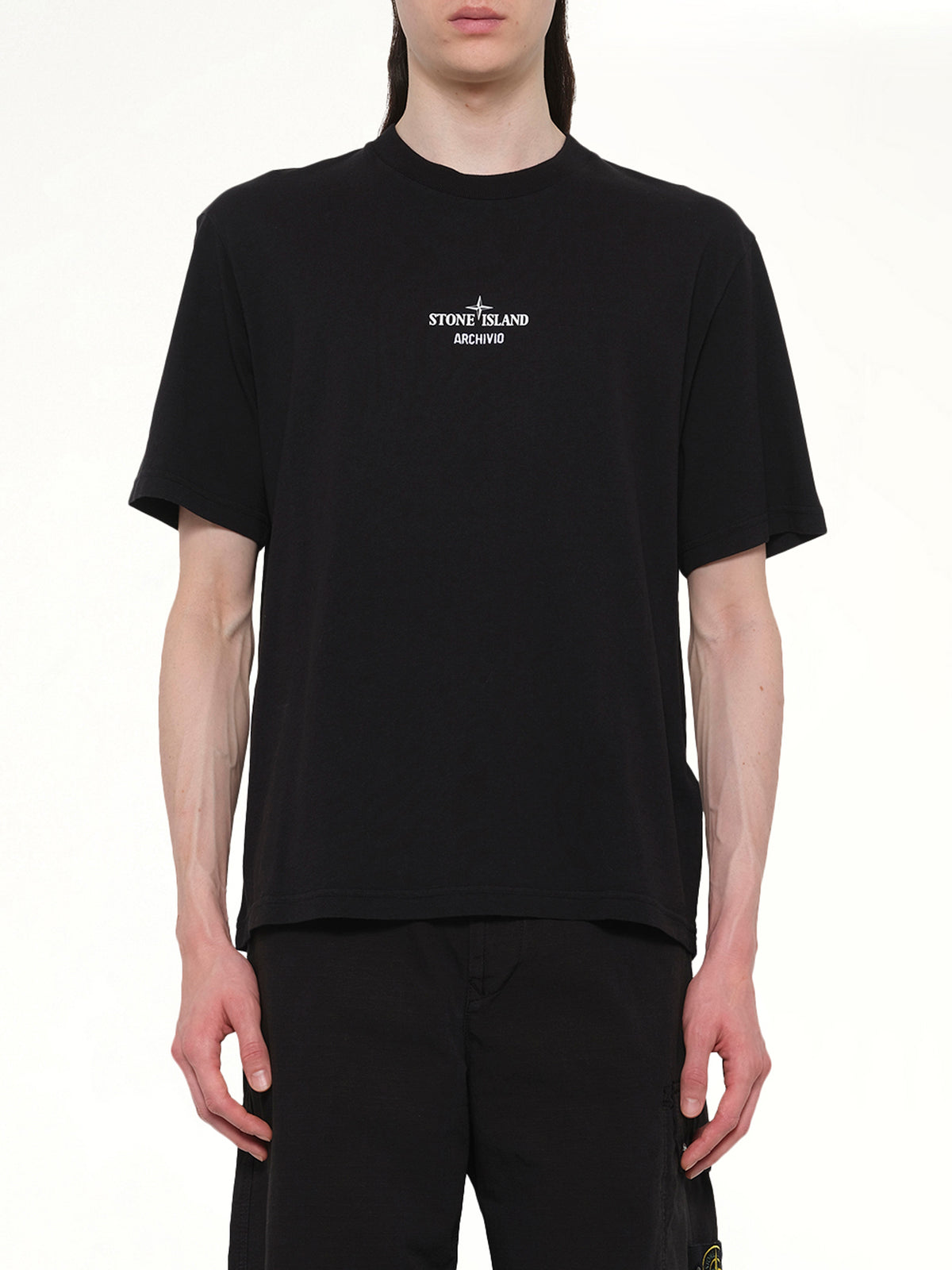 210003 Archivo S/S T-Shirt in Black