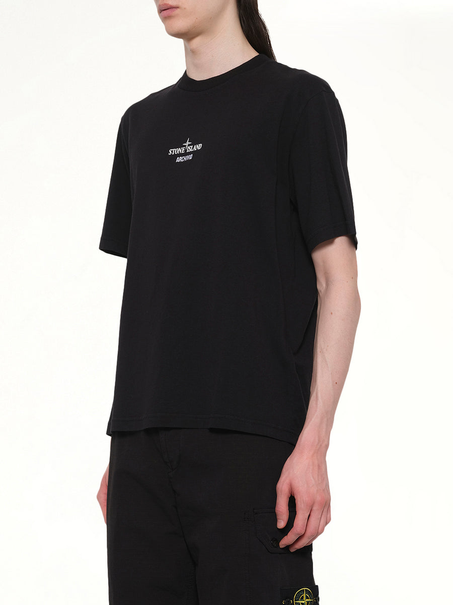 210003 Archivo S/S T-Shirt in Black
