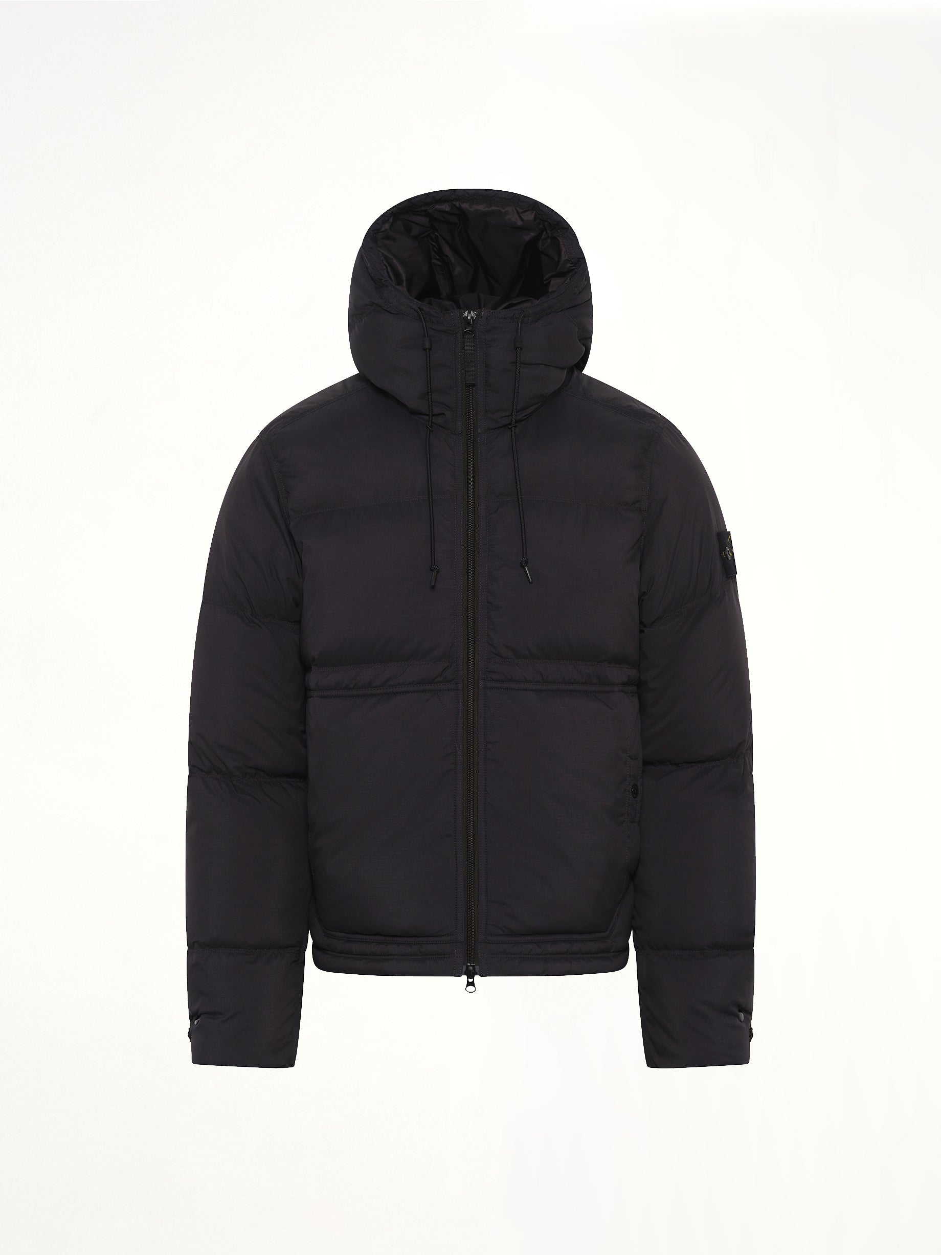 4100019 Ripstop Short Parka in Black