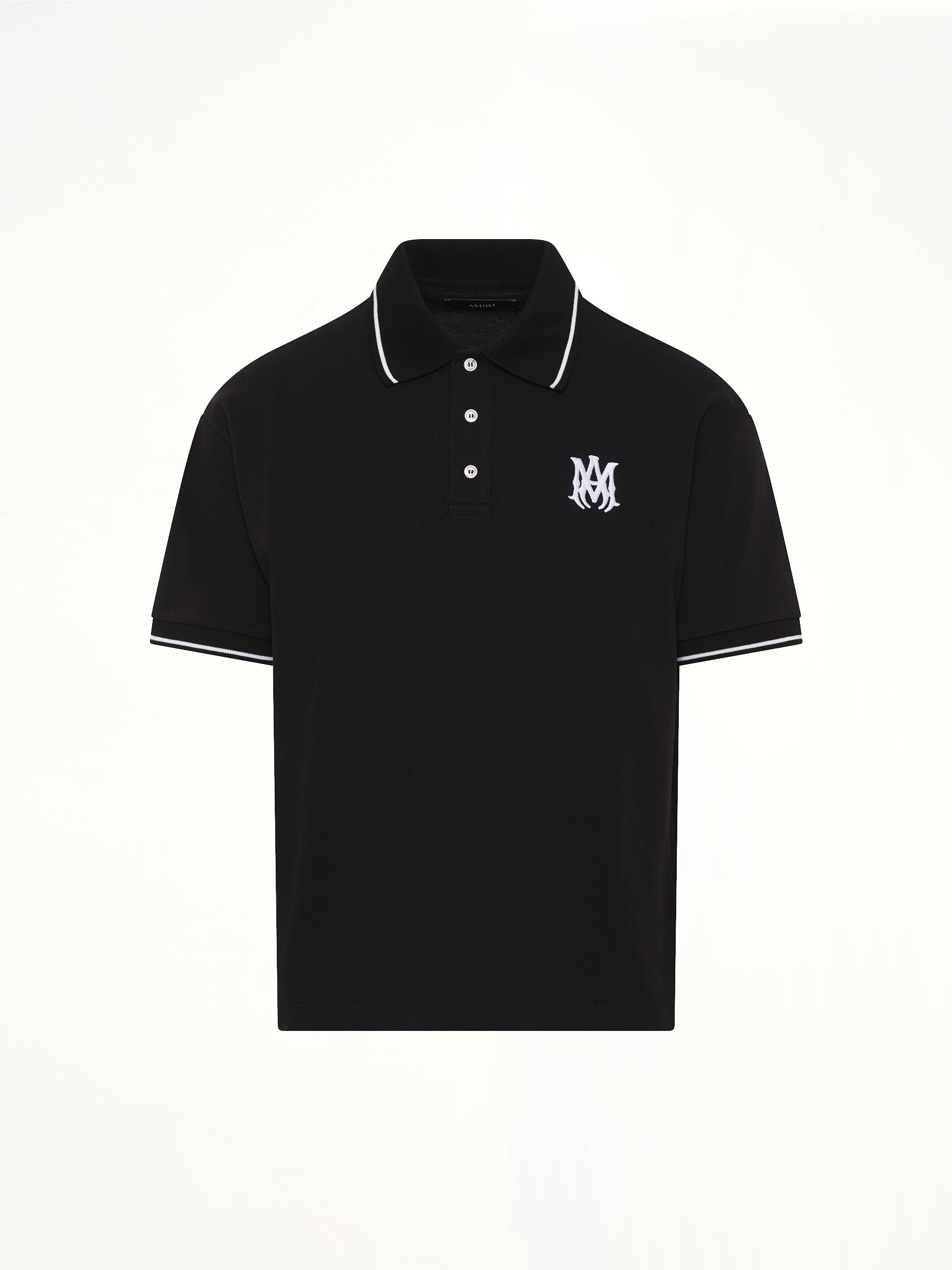 MA Core Logo Polo in Black