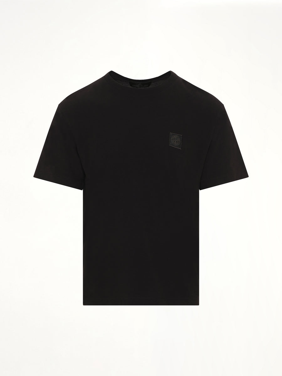 210003 Ghost S/S T-Shirt in Black