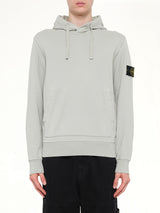 6100062 Hoodie Sweater in Pearl Grey