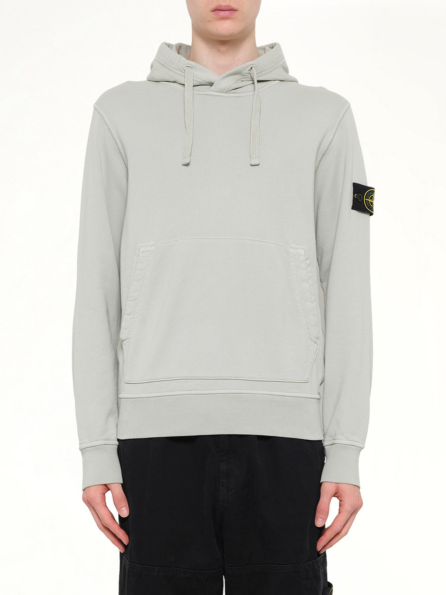 6100062 Hoodie Sweater in Pearl Grey