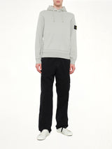 6100062 Hoodie Sweater in Pearl Grey