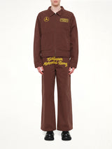 Kidsuper X Mercedes Benz Work Jacket in Brown