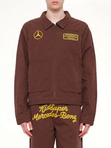 Kidsuper X Mercedes Benz Work Jacket in Brown