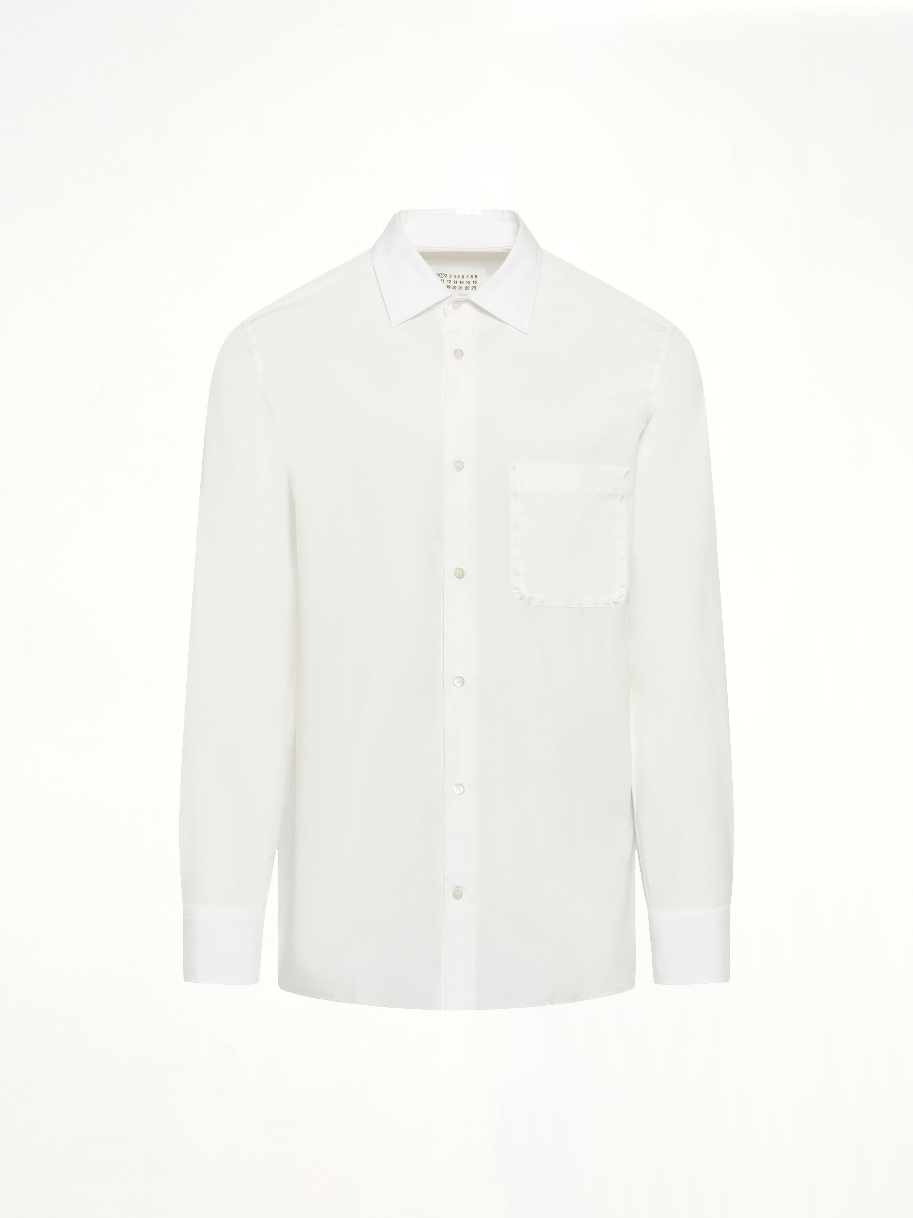 Long Sleeve Shirt in Off White