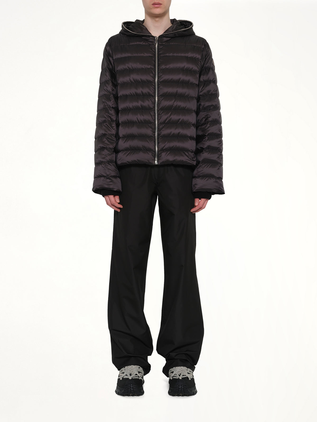 Rick Owens x Moncler Ziplock Jacket in Black