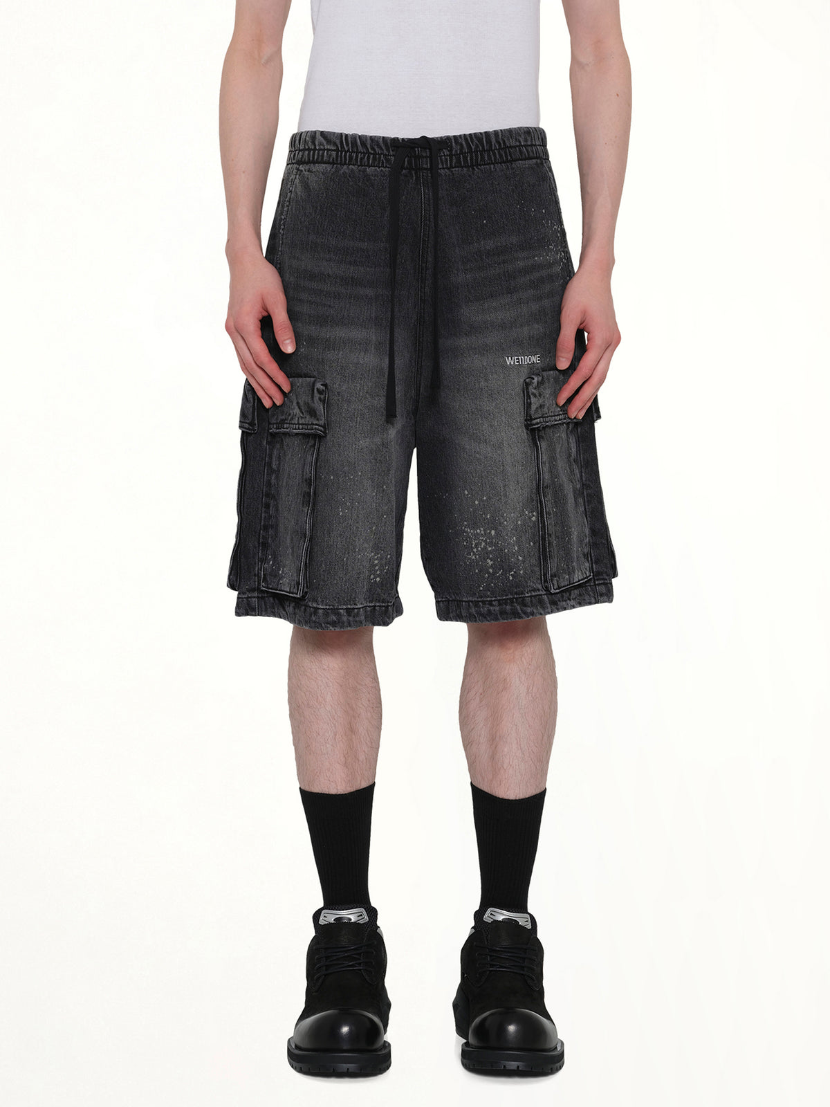 Pocket Shorts in Black