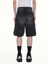Pocket Shorts in Black