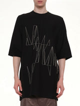 Rick Owens x Moncler Jumbo SS T in Black