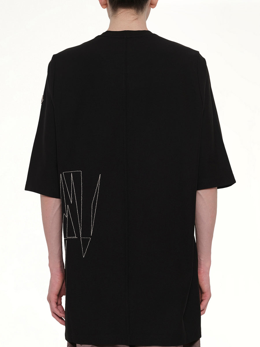 Rick Owens x Moncler Jumbo SS T in Black