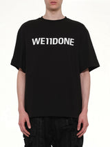 Logo Loose-Fit T-Shirt in Black