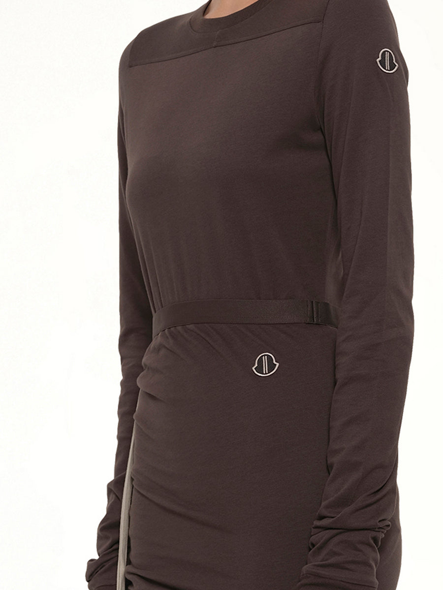 Rick Owens x Moncler Adjustable Skirt in Dark Dust