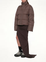 Rick Owens x Moncler Adjustable Skirt in Dark Dust