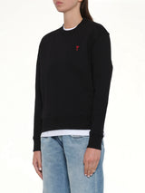 Ami De Coeur Sweatshirt in Black/Red