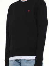 Ami De Coeur Sweatshirt in Black/Red