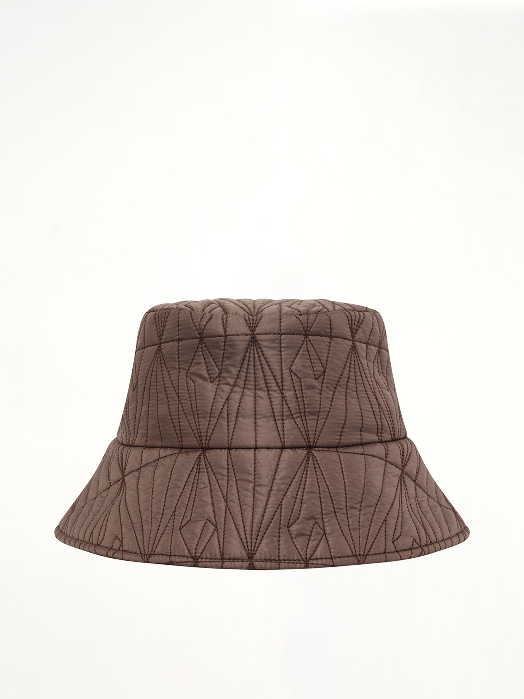 Rick Owens x Moncler Padded Bucket Hat in Dark Dust