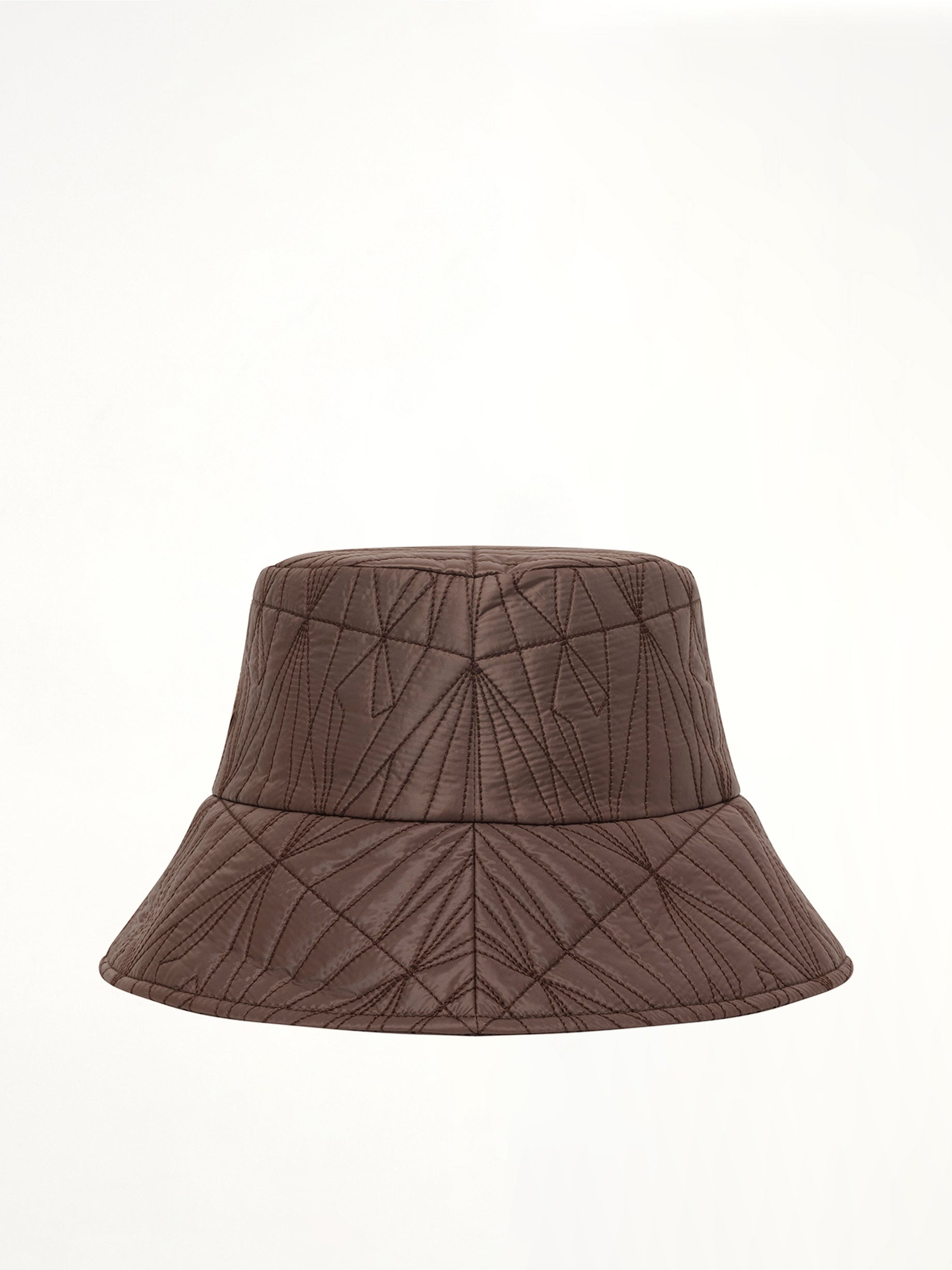 Rick Owens x Moncler Padded Bucket Hat in Dark Dust