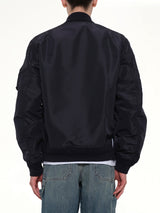 Classic Nylon Twill Blouson in Navy