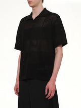 Knitted Shirt in Black