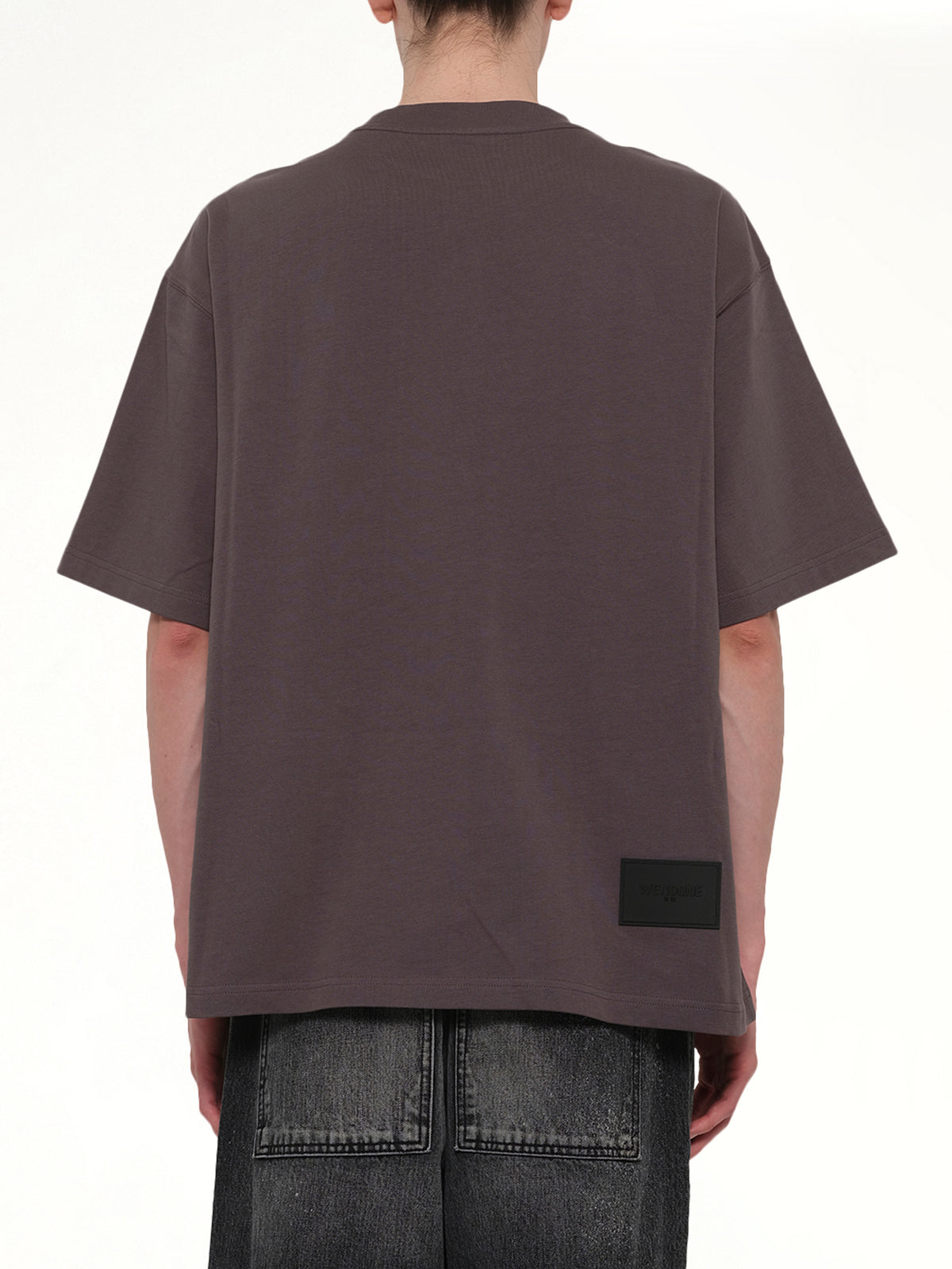 Basic Logo Large T-Shirt in Charcoal