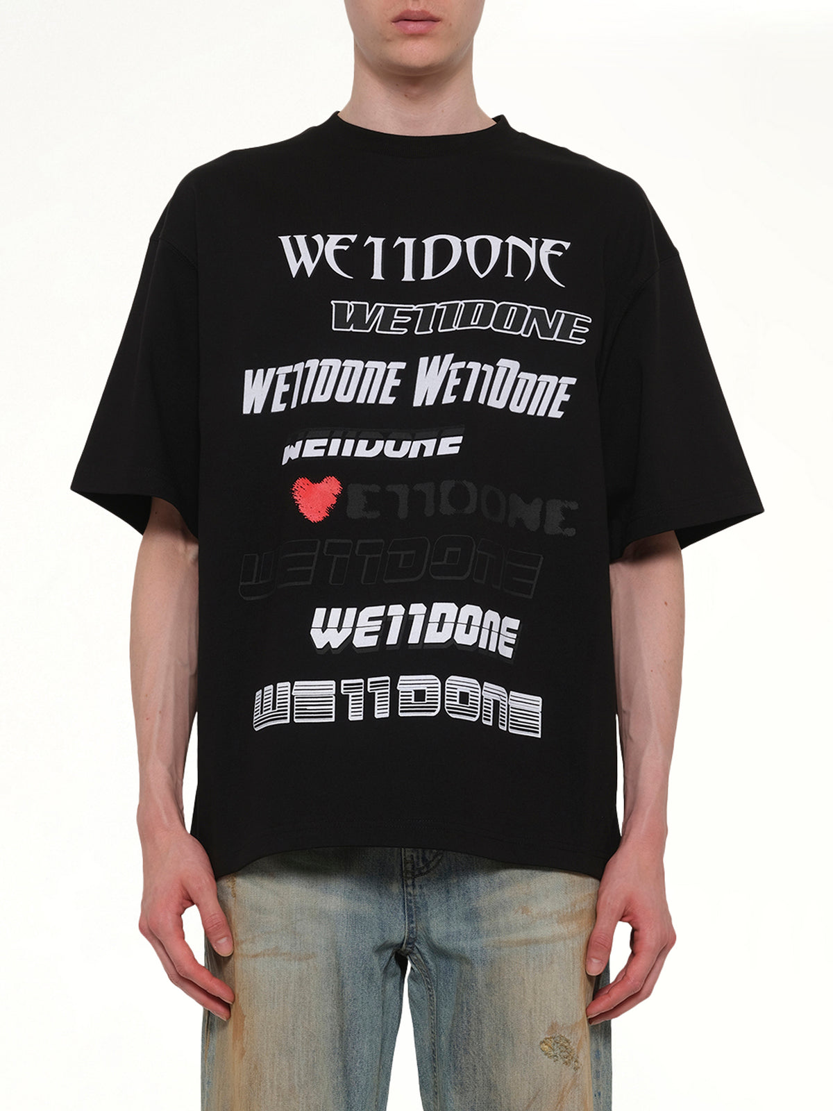 Love Logo T-Shirt in Black
