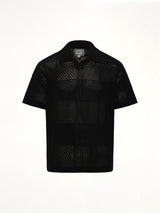 Knitted Shirt in Black