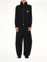 Carhartt WIP Cotton Jersey Hoodie in Black