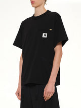 Carhartt WIP Cotton Jersey T-Shirt in Black