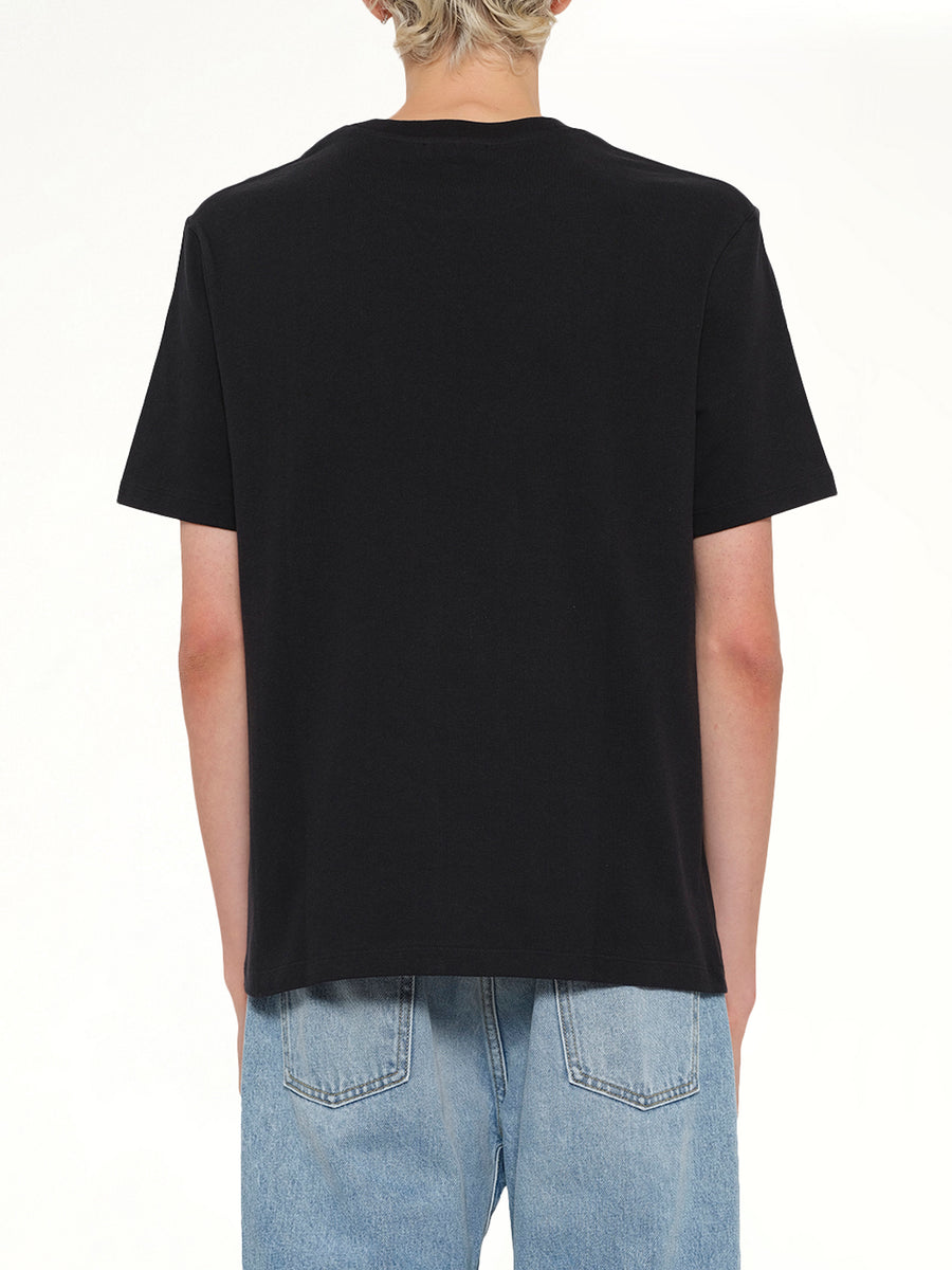 Small Balmain Paris T-Shirt in Black/White