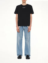 Small Balmain Paris T-Shirt in Black/White
