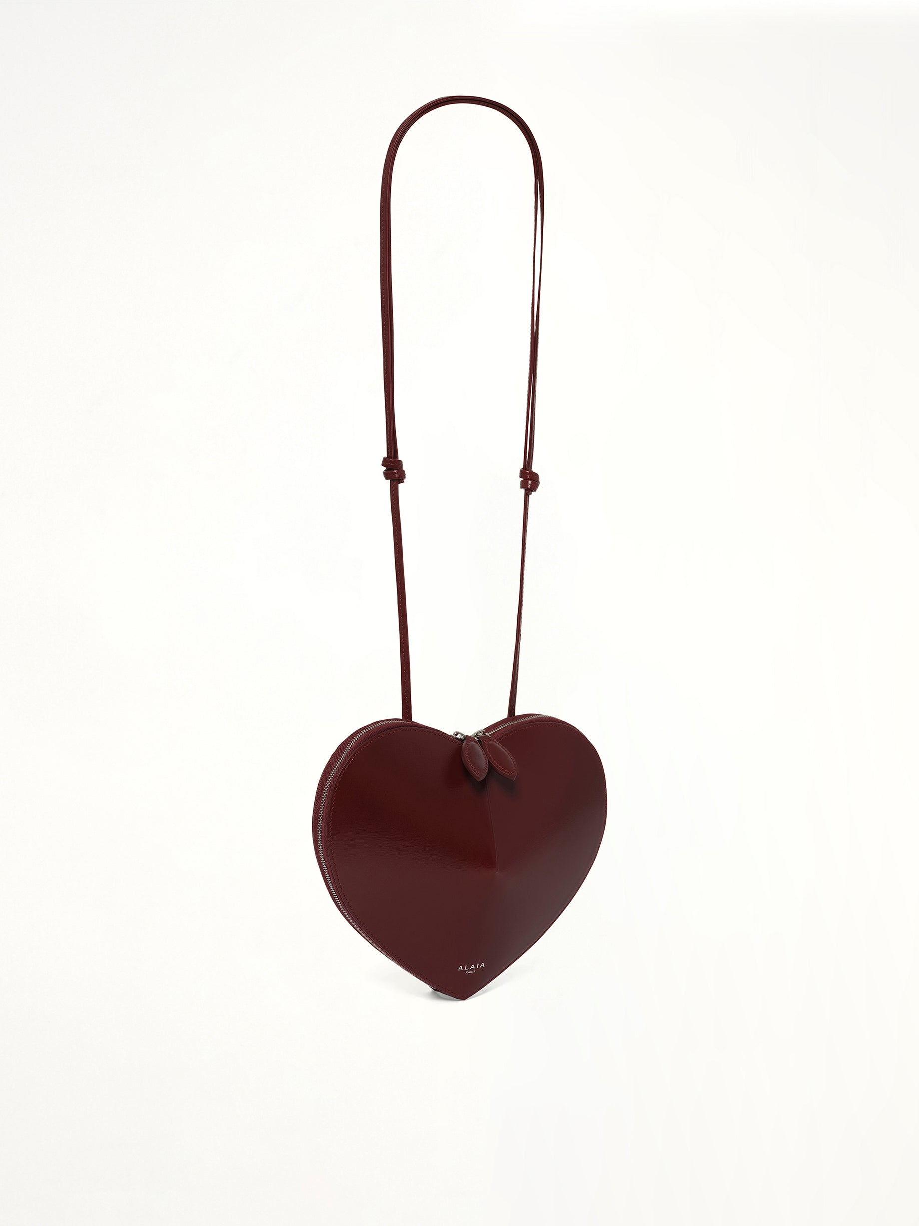 Le Coeur Bag in Rouge Grenat