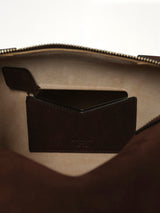 Le Bouledogue Medium Bag in Brun Fonce