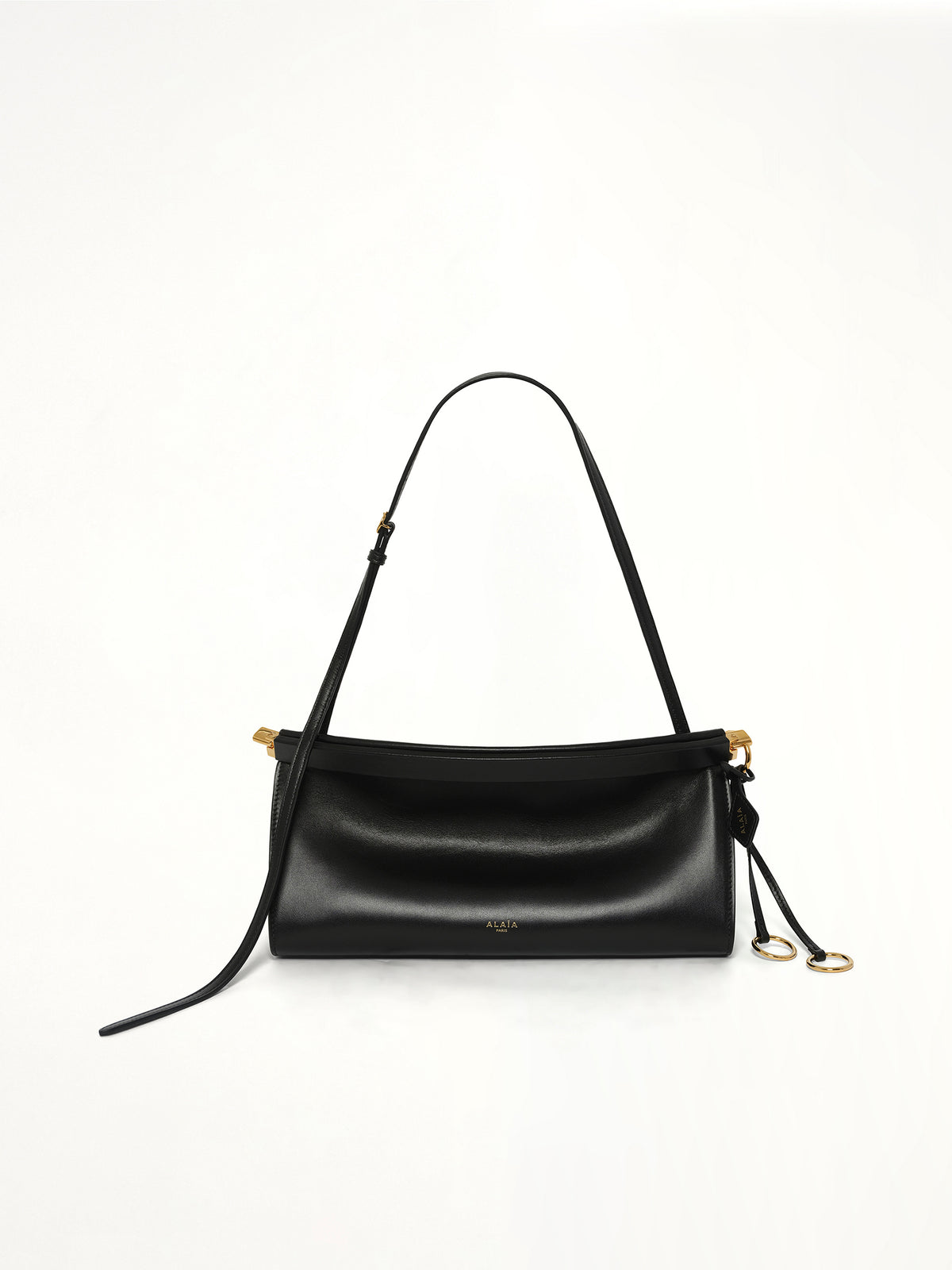 Le Click East West Medium Bag in Black