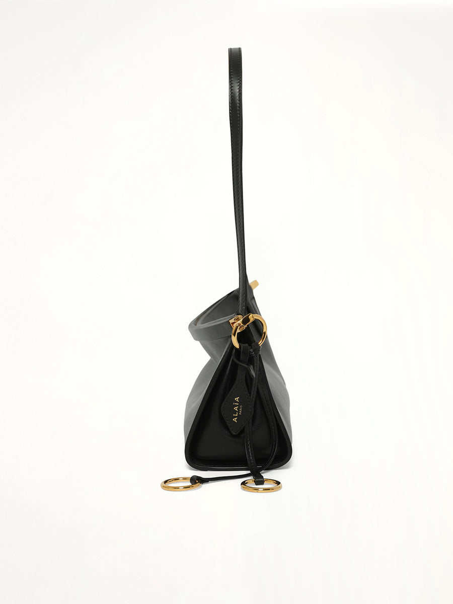 Le Click East West Small Bag in Black