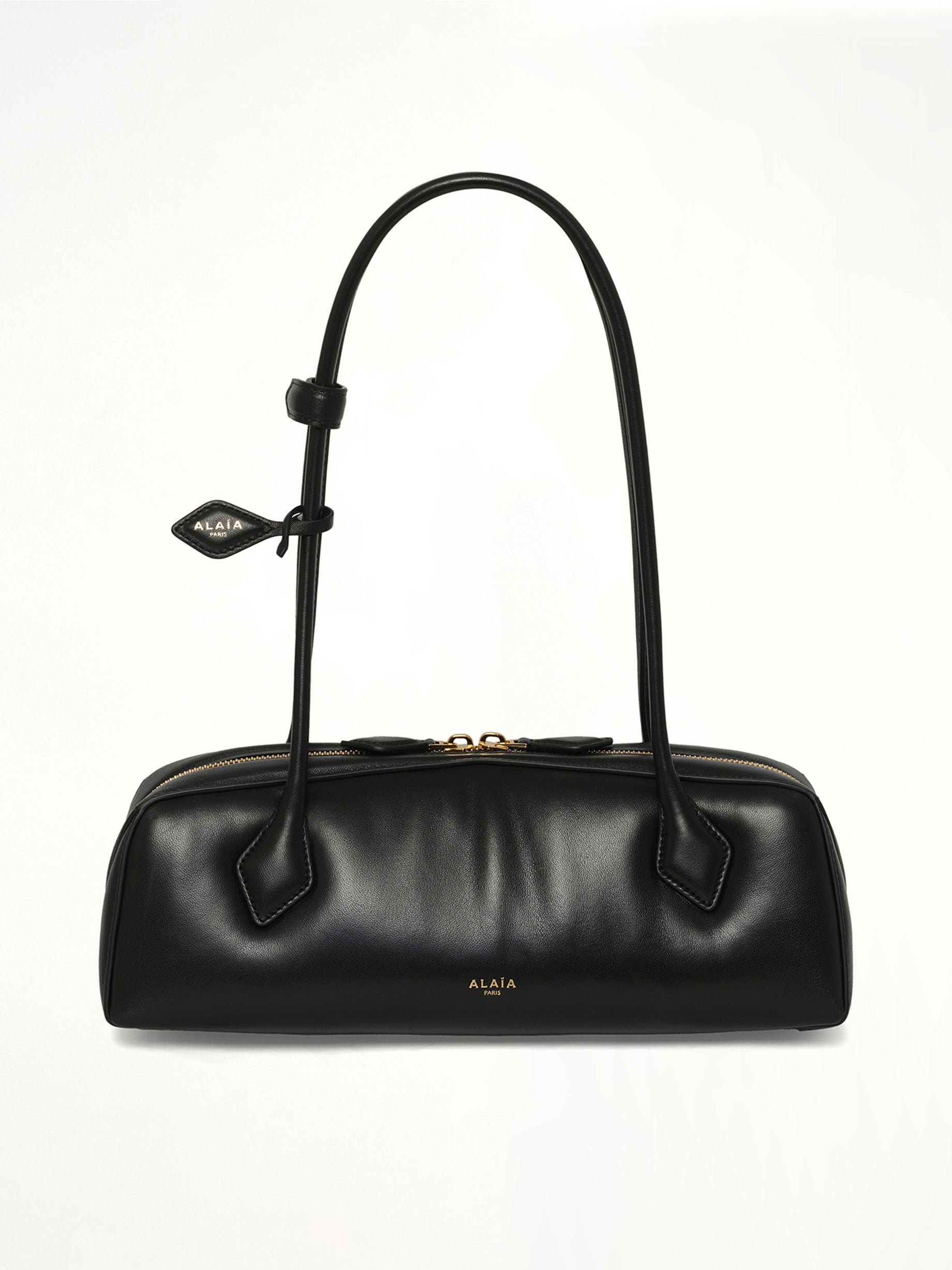 Le Teckel Medium Padded Bag in Black