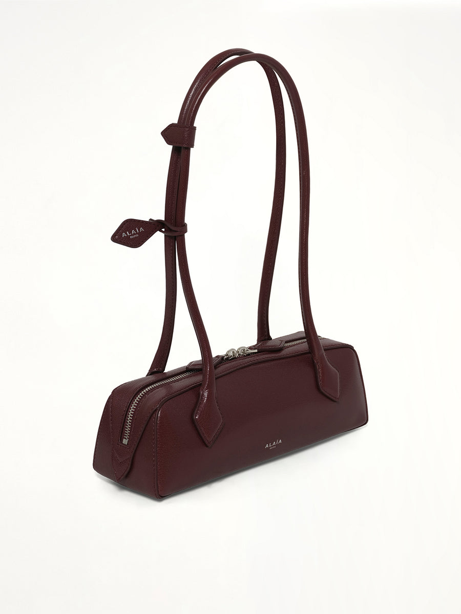 Le Teckel Small Bag in Rouge Grenat
