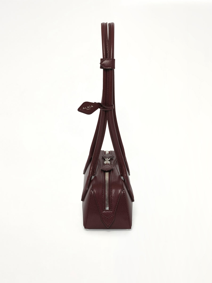 Le Teckel Small Bag in Rouge Grenat