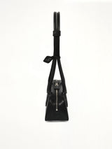 Le Teckel Small Goatskin Bag in Black