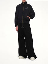 Ruff Rider Track Jacket in Black