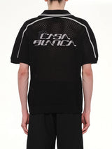 Casablanca Mesh Shirt in Black