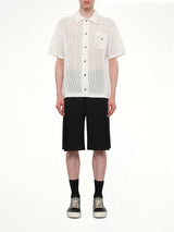 Mesh Shirt in White
