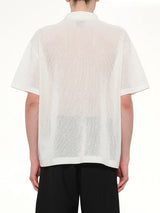 Mesh Shirt in White
