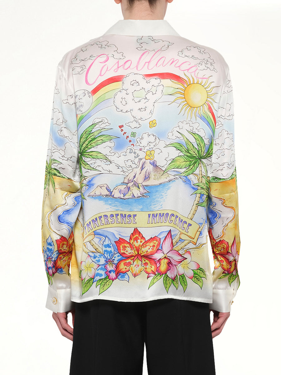 Better Days LS Shirt in White