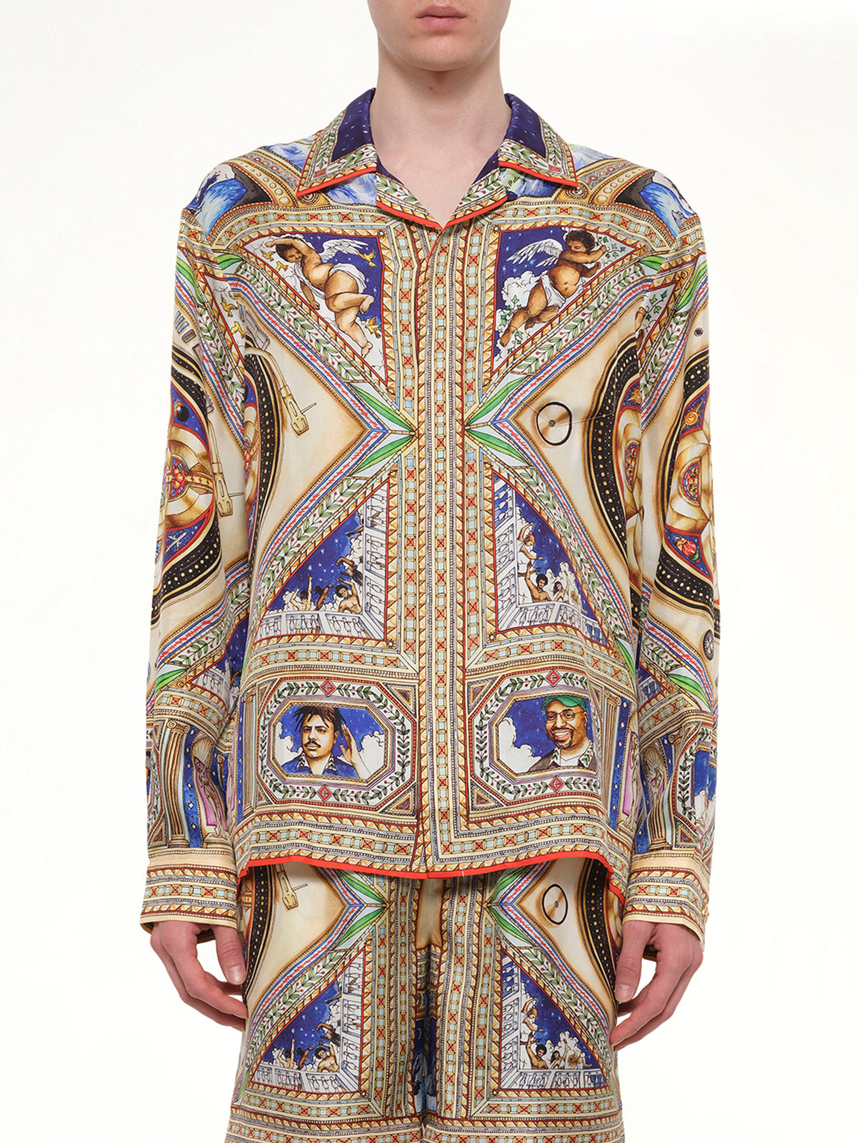 Plafond Orne De Musique LS Shirt in Multicolour