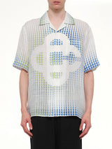 Pills Cuban Collar SS Shirt in White