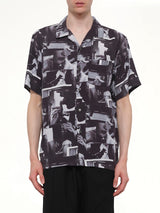 Printed Still Shirt in Black