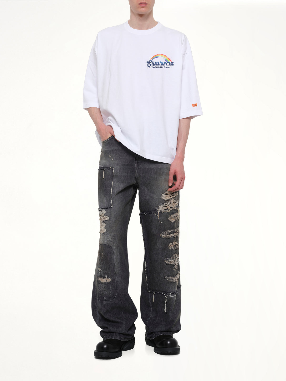Fabuloso Buffalo T-Shirt in White